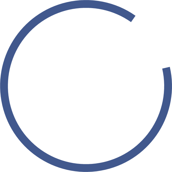 circle blue